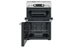 Hotpoint 60cm Gas Cooker | HDM67G0C2CXU | Inox Hotpoint 60cm Gas Cooker | HDM67G0C2CXU | Inox