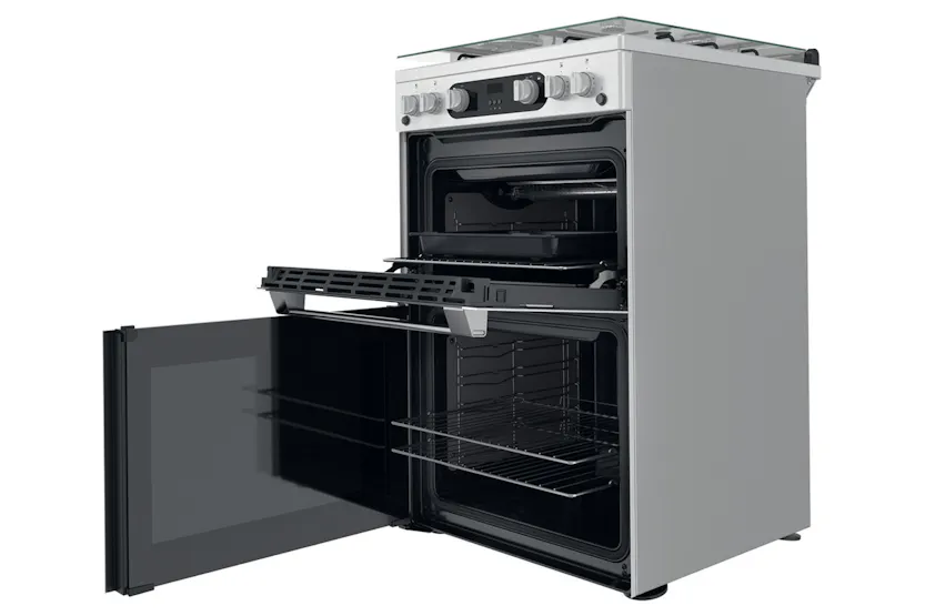 Hotpoint 60cm Gas Cooker | HDM67G0C2CXU | Inox Hotpoint 60cm Gas Cooker | HDM67G0C2CXU | Inox