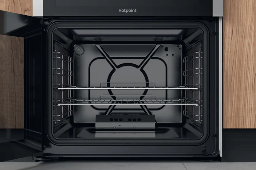Hotpoint 60cm Gas Cooker | HDM67G0C2CXU | Inox Hotpoint 60cm Gas Cooker | HDM67G0C2CXU | Inox
