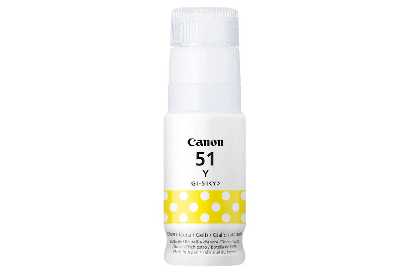 Canon GI-51Y Ink Bottle | Yellow Canon GI-51Y Ink Bottle | Yellow