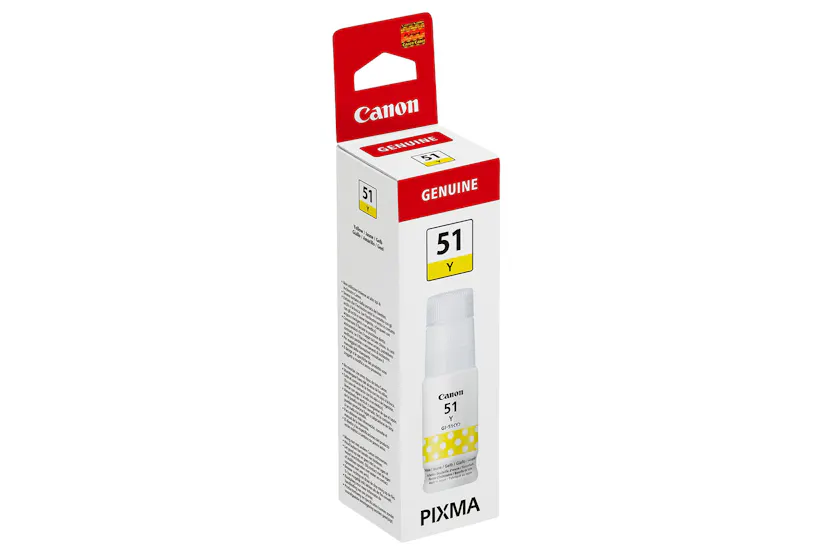 Canon GI-51Y Ink Bottle | Yellow Canon GI-51Y Ink Bottle | Yellow