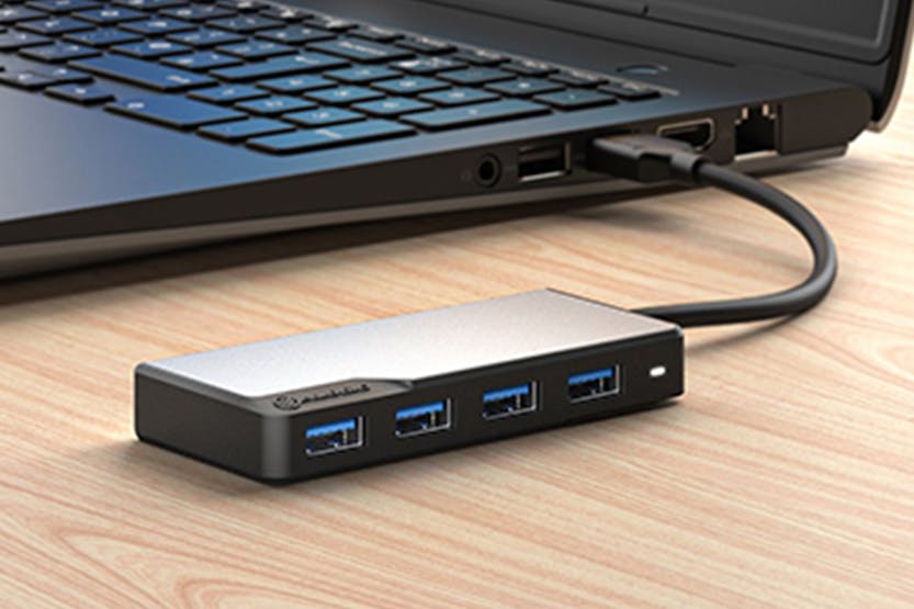 Alogic USB-A Fusion SWIFT 4-in-1 Hub | Space Grey Alogic USB-A Fusion SWIFT 4-in-1 Hub | Space Grey