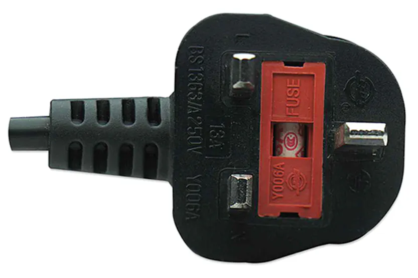 Manhattan UK Plug Power Cable | 1.8m Manhattan UK Plug Power Cable | 1.8m