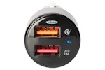 Ednet 3.0 Dual Port Quick Car Charger Ednet 3.0 Dual Port Quick Car Charger
