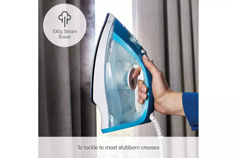 Morphy Richards 2400W Crystal Clear Steam Iron | 300300 Morphy Richards 2400W Crystal Clear Steam Iron | 300300