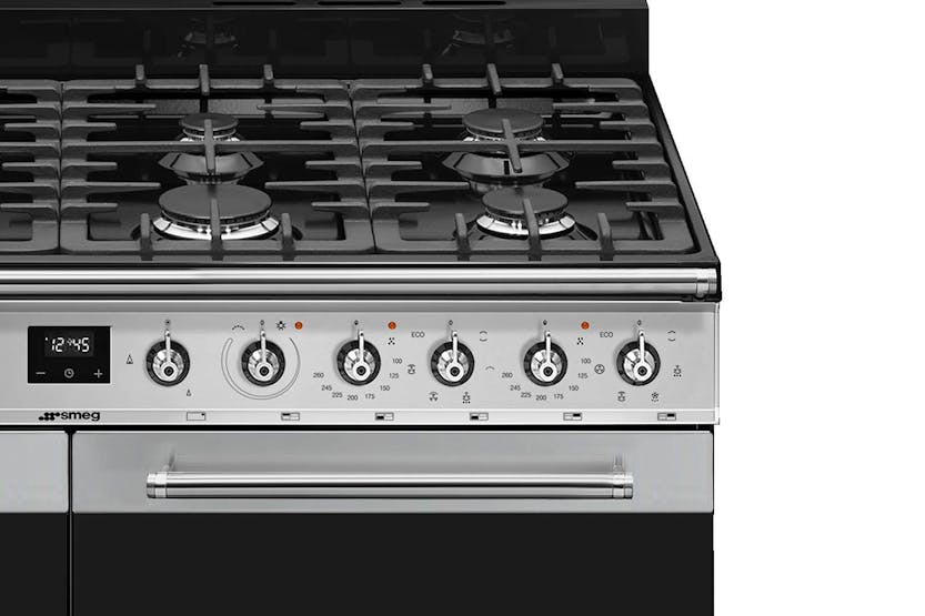 Smeg 110cm Classic Gas Range Cooker | SYD4110-1 | Stainless Steel Smeg 110cm Classic Gas Range Cooker | SYD4110-1 | Stainless Steel