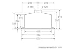 Siemens iQ500 52cm Canopy Cooker Hood | LB57574GB