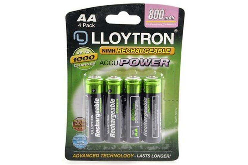 Lloytron NIMH AccuPower Rechargeable Battery | 4 Pack Lloytron NIMH AccuPower Rechargeable Battery | 4 Pack
