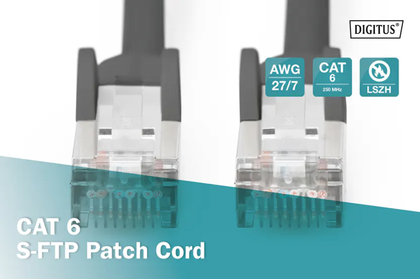 Digitus Category 6 Patch Cable | 5.0m Digitus Category 6 Patch Cable | 5.0m