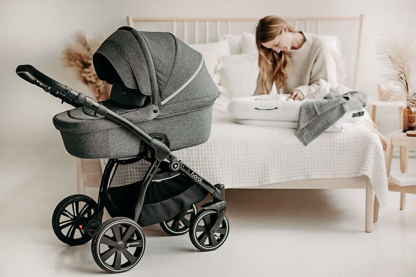 Noordi 2-in-1 Baby Nest | Nougat Noordi 2-in-1 Baby Nest | Nougat