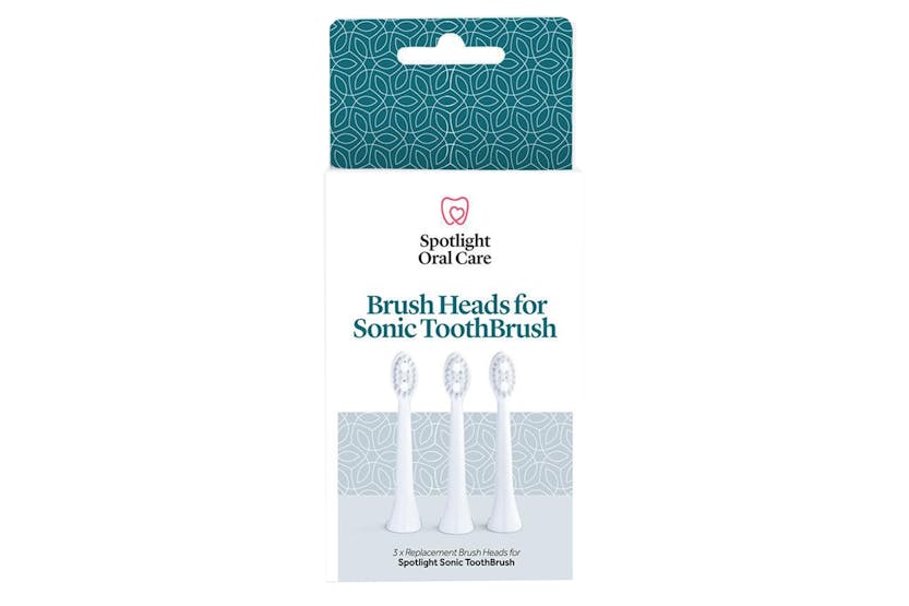 Spotlight Oral Care Sonic Toothbrush Replacement Heads | White Spotlight Oral Care Sonic Toothbrush Replacement Heads | White