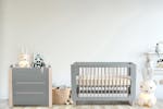 Cocoon Evoluer Change Area Dresser | Dove Grey/Natural Cocoon Evoluer Change Area Dresser | Dove Grey/Natural