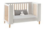 Cocoon Evoke 4 in 1 Crib, Cot Bed, Toddler Bed & Sofa | White/Natural Cocoon Evoke 4 in 1 Crib, Cot Bed, Toddler Bed & Sofa | White/Natural