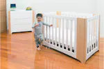 Cocoon Evoluer 4 in 1 Crib, Cot Bed, Toddler Bed & Sofa | White & Natural Cocoon Evoluer 4 in 1 Crib, Cot Bed, Toddler Bed & Sofa | White & Natural