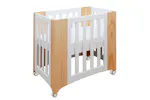 Cocoon Evoluer 4 in 1 Crib, Cot Bed, Toddler Bed & Sofa | White & Natural Cocoon Evoluer 4 in 1 Crib, Cot Bed, Toddler Bed & Sofa | White & Natural