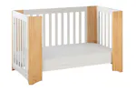 Cocoon Evoluer 4 in 1 Crib, Cot Bed, Toddler Bed & Sofa | White & Natural Cocoon Evoluer 4 in 1 Crib, Cot Bed, Toddler Bed & Sofa | White & Natural