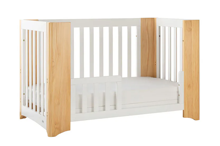 Cocoon Evoluer 4 in 1 Crib, Cot Bed, Toddler Bed & Sofa | White & Natural Cocoon Evoluer 4 in 1 Crib, Cot Bed, Toddler Bed & Sofa | White & Natural