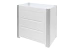 Cocoon Evoluer Change Area Dresser | White/Grey Cocoon Evoluer Change Area Dresser | White/Grey
