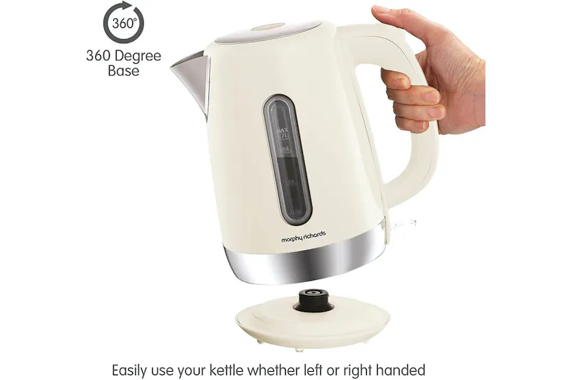 Morphy Richards Equip Jug Kettle | 102784 | Cream Morphy Richards Equip Jug Kettle | 102784 | Cream