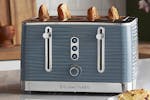 Russell Hobbs Inspire 4 Slice Toaster | 24383 | Grey Russell Hobbs Inspire 4 Slice Toaster | 24383 | Grey