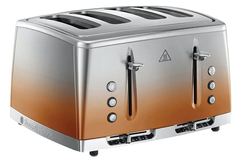 Russell Hobbs Eclipse 4 Slice Toaster | 25143 | Copper Sunset Russell Hobbs Eclipse 4 Slice Toaster | 25143 | Copper Sunset