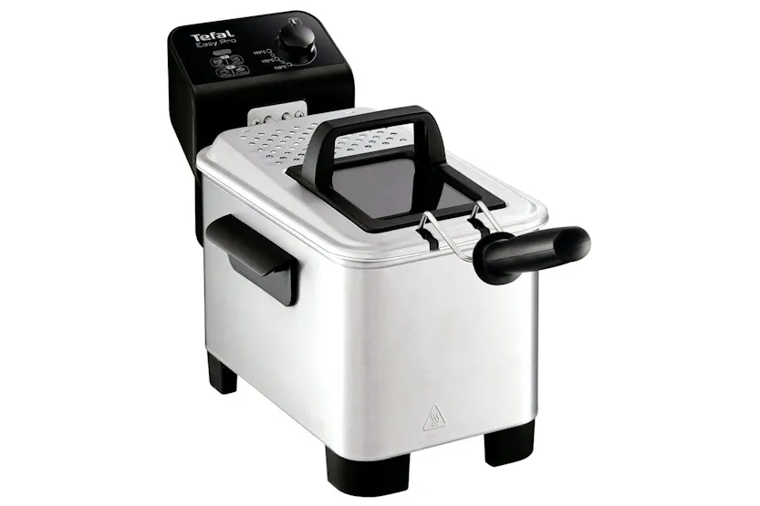 Tefal Easy Pro 1.2kg 4 Portions Deep Fryer | FR333040 | Brushed Stainless Steel Tefal Easy Pro 1.2kg 4 Portions Deep Fryer | FR333040 | Brushed Stainless Steel