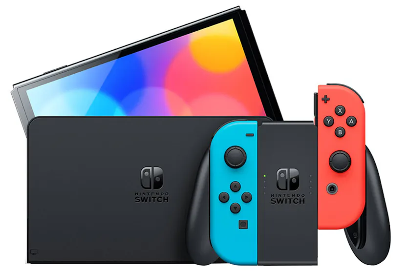 Nintendo Switch OLED Model | Neon Blue/Neon Red Nintendo Switch OLED Model | Neon Blue/Neon Red