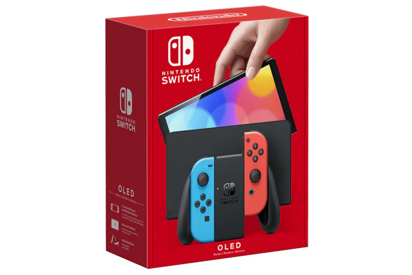 Nintendo Switch OLED Model | Neon Blue/Neon Red Nintendo Switch OLED Model | Neon Blue/Neon Red