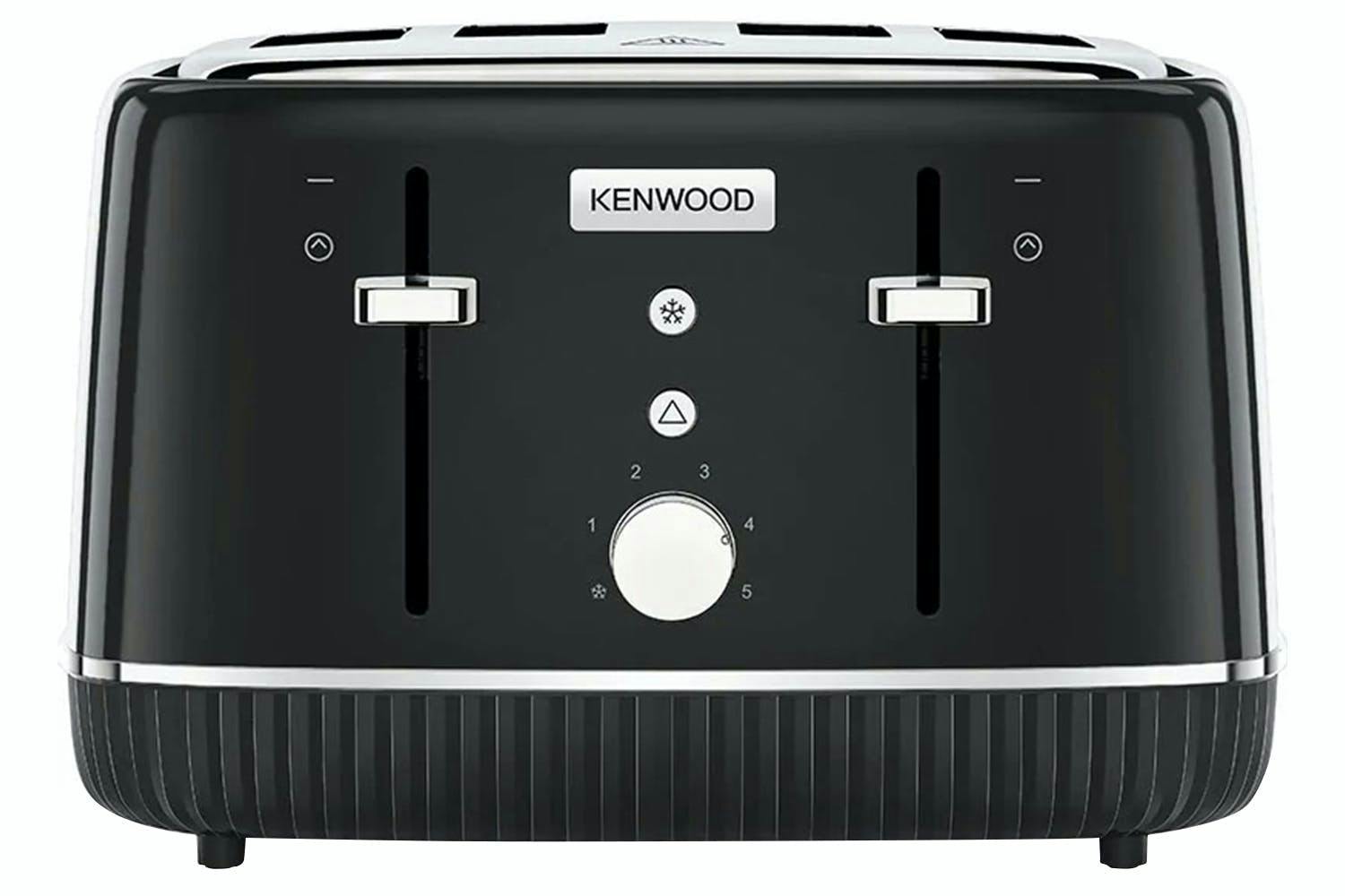 Kenwood Elegancy Collection 4 Slot Toaster | TFP10.A0BK | Black