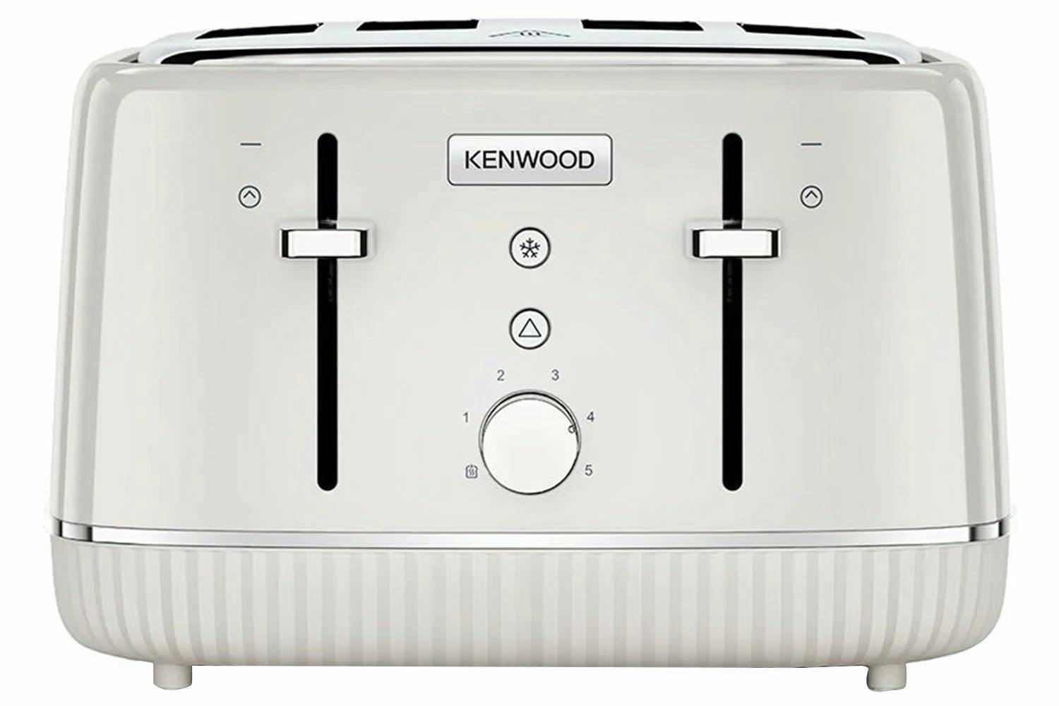 Kenwood Elegancy Collection 4 Slot Toaster | TFP10.A0CR | Cream