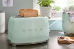 Smeg 50's Retro Style Aesthetic 2 Slice Toaster | TSF01PGUK | Pastel Green Smeg 50's Retro Style Aesthetic 2 Slice Toaster | TSF01PGUK | Pastel Green