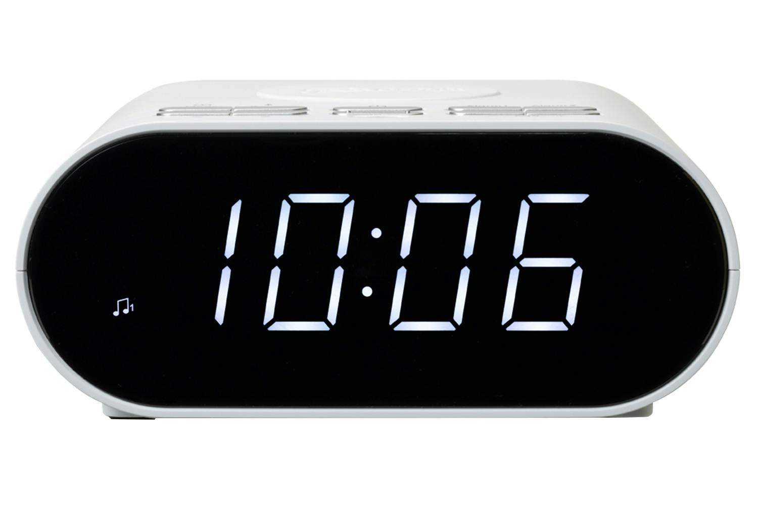 Roberts Ortus Charge Clock Radio | White