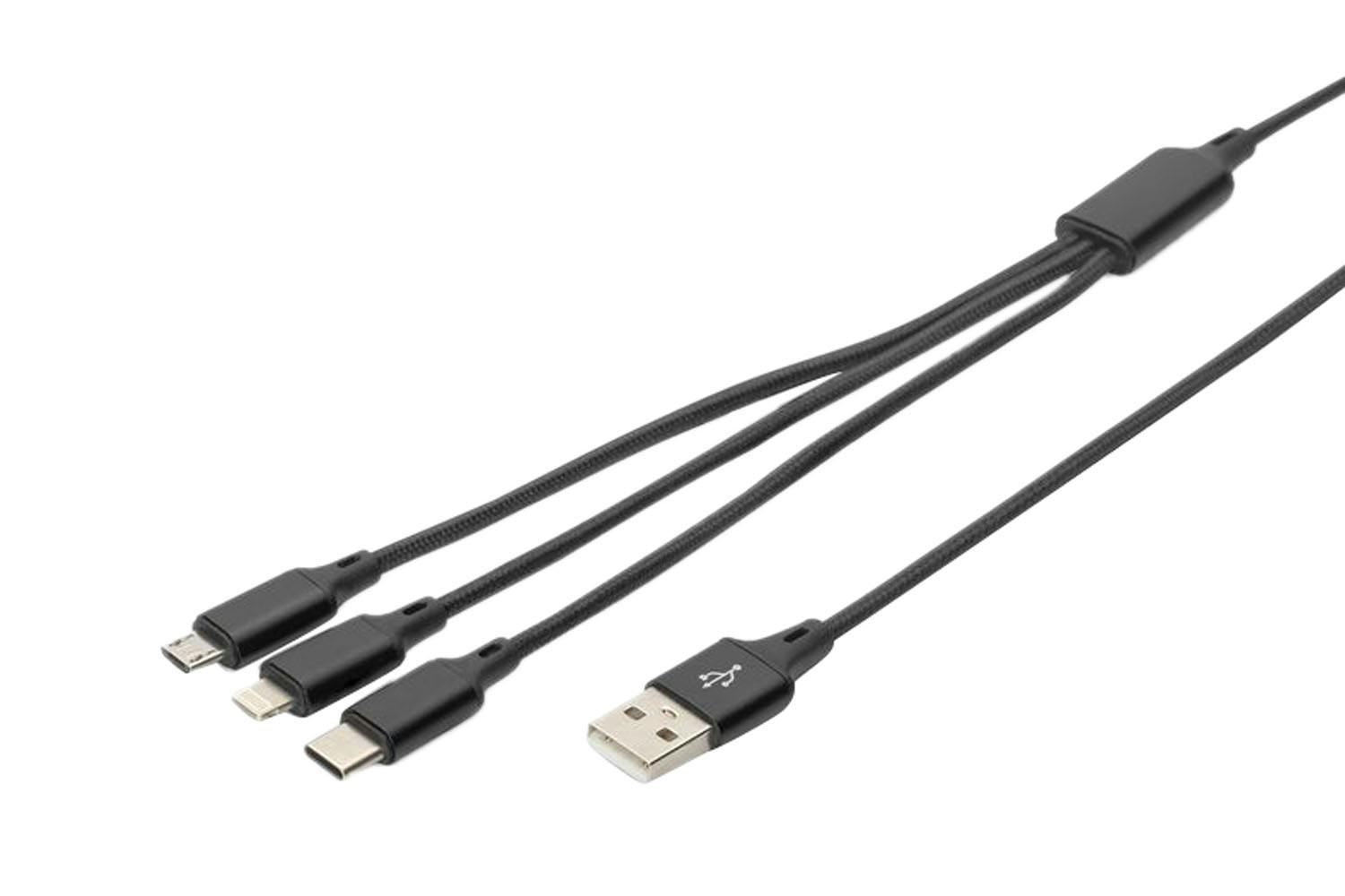 Digitus 3-in-1 Charger Cable | 1m
