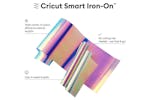 Cricut 13" x 9" Smart Iron-On Roll | Holographic Blue Cricut 13" x 9" Smart Iron-On Roll | Holographic Blue