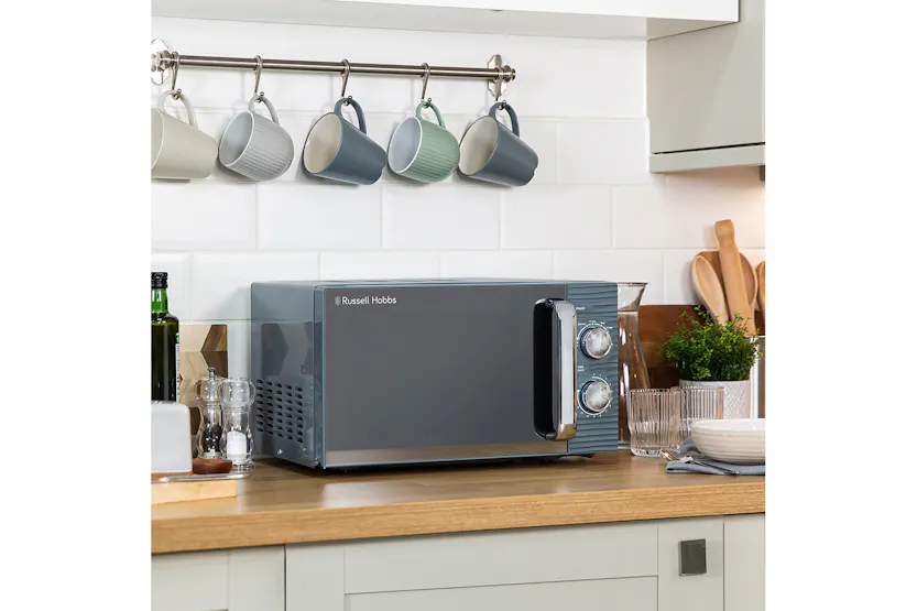 Russell Hobbs Inspire 17L 700W Freestanding Microwave | Grey Russell Hobbs Inspire 17L 700W Freestanding Microwave | Grey