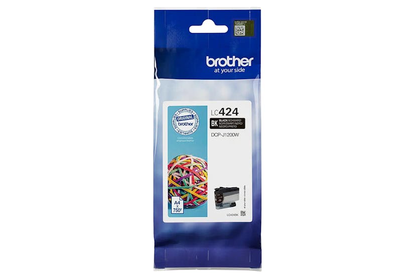 Brother LC424BK Ink Cartridge | Black Brother LC424BK Ink Cartridge | Black
