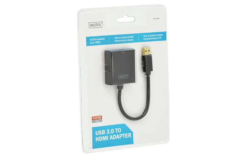 Digitus USB 3.0 to HDMI Adapter Digitus USB 3.0 to HDMI Adapter