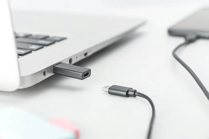 Digitus USB Type-A to Type-C Adaptor | Black Digitus USB Type-A to Type-C Adaptor | Black