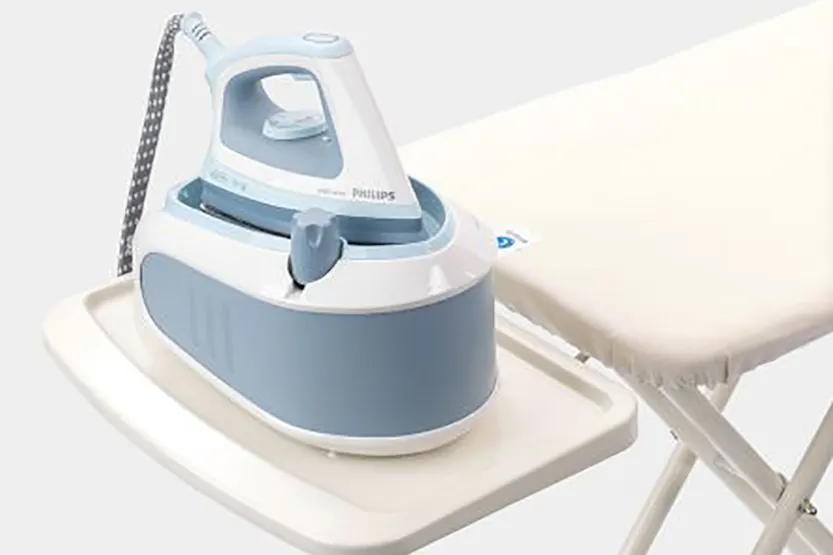 Brabantia Steam Ironing Board B | Denim Blue | 124 x 38 cm Brabantia Steam Ironing Board B | Denim Blue | 124 x 38 cm