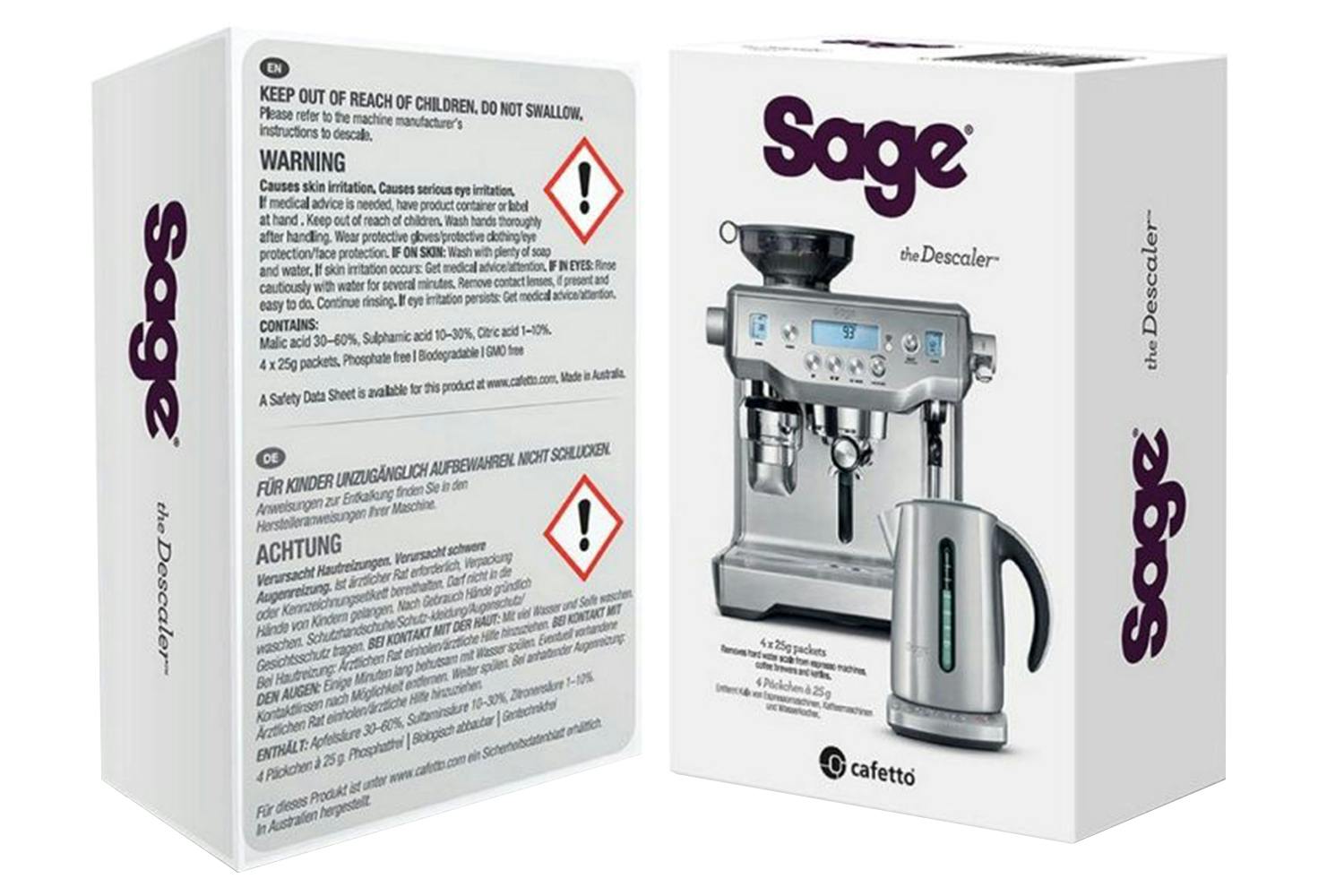 Sage Descaler | SES007NEU0NEU1 | Pack of 4