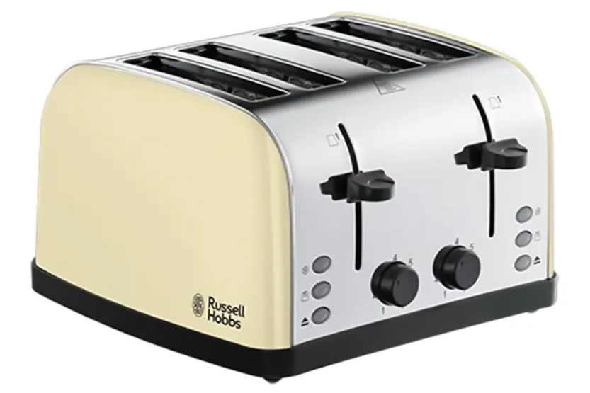 Russell Hobbs 4 Slice Toaster | 28363 | Cream Russell Hobbs 4 Slice Toaster | 28363 | Cream