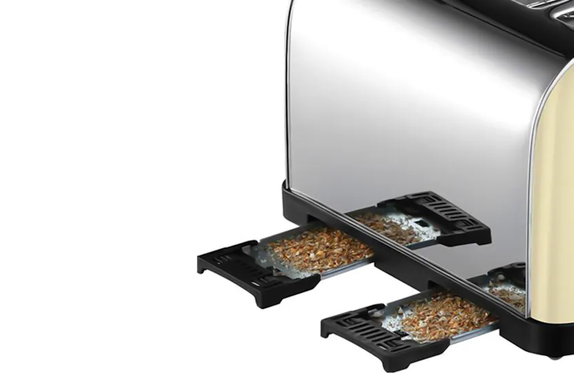Russell Hobbs 4 Slice Toaster | 28363 | Cream Russell Hobbs 4 Slice Toaster | 28363 | Cream