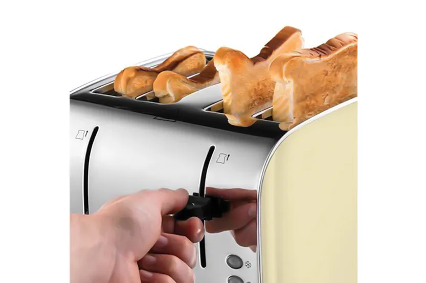 Russell Hobbs 4 Slice Toaster | 28363 | Cream Russell Hobbs 4 Slice Toaster | 28363 | Cream