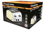 Russell Hobbs 4 Slice Toaster | 28363 | Cream Russell Hobbs 4 Slice Toaster | 28363 | Cream