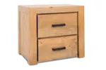 Coolmore Bedside Locker | 2 Drawer | Natural Coolmore Bedside Locker | 2 Drawer | Natural