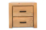 Coolmore Bedside Locker | 2 Drawer | Natural Coolmore Bedside Locker | 2 Drawer | Natural
