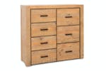Coolmore Chest Of Drawer | 7 Drawer | Natural Coolmore Chest Of Drawer | 7 Drawer | Natural