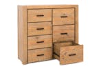 Coolmore Chest Of Drawer | 7 Drawer | Natural Coolmore Chest Of Drawer | 7 Drawer | Natural