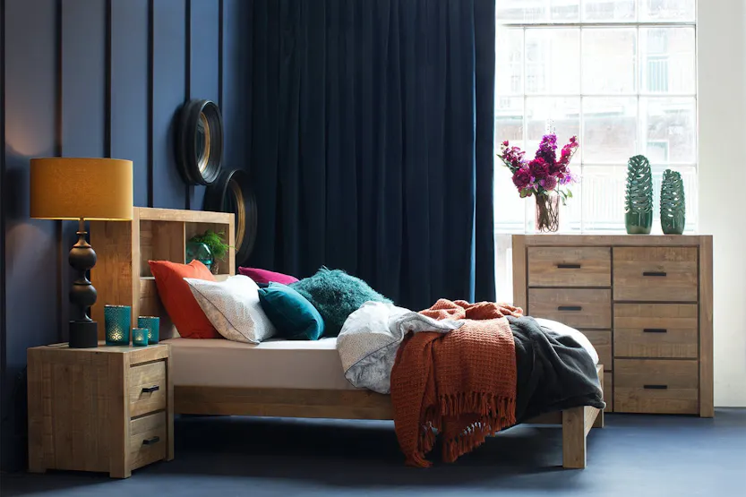 Coolmore Bedside Locker | 2 Drawer | Natural Coolmore Bedside Locker | 2 Drawer | Natural