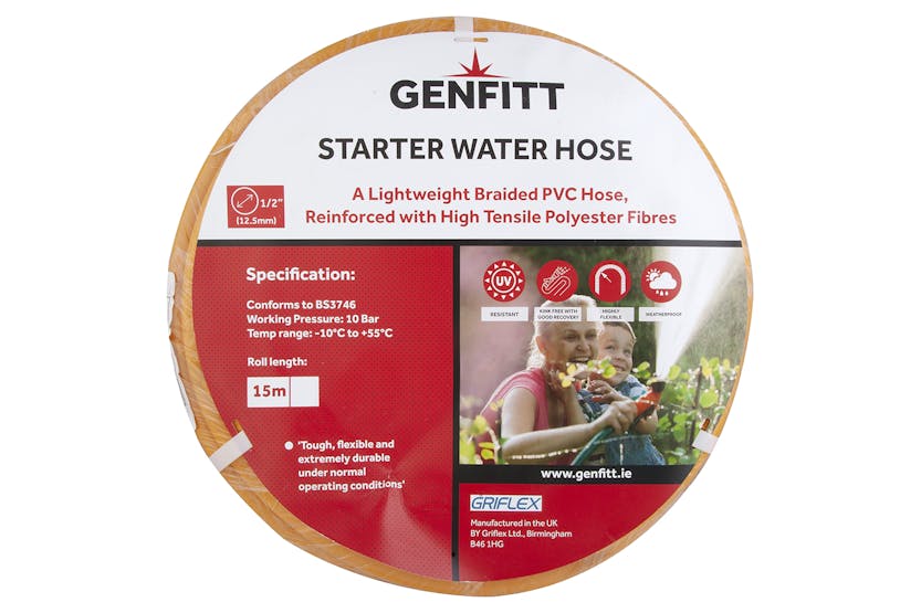 Genfitt Starter Water Hose | 15m Genfitt Starter Water Hose | 15m